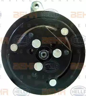 HELLA 8FK 351 340-001 - Компрессор кондиционера autospares.lv