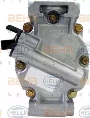 HELLA 8FK 351 340-011 - Компрессор кондиционера autospares.lv