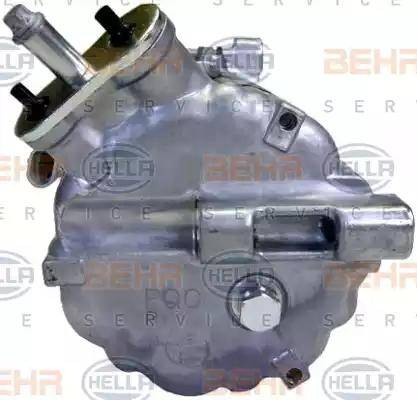 HELLA 8FK 351 340-071 - Компрессор кондиционера autospares.lv