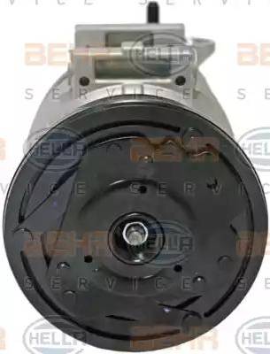 HELLA 8FK 351 340-191 - Компрессор кондиционера autospares.lv