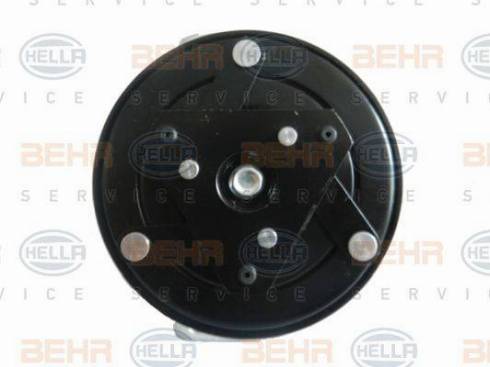 HELLA 8FK 351 340-831 - Компрессор кондиционера autospares.lv