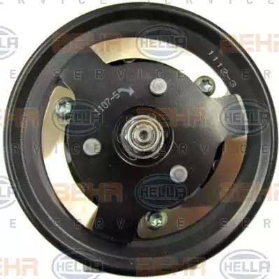 HELLA 8FK 351 340-291 - Компрессор кондиционера autospares.lv