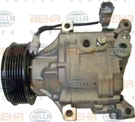 HELLA 8FK 351 340-281 - Компрессор кондиционера autospares.lv