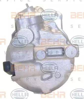 HELLA 8FK 351 316-961 - Компрессор кондиционера autospares.lv