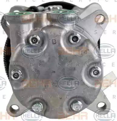 HELLA 8FK 351 316-931 - Компрессор кондиционера autospares.lv