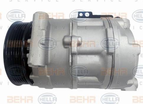 HELLA 8FK 351 316-691 - Компрессор кондиционера autospares.lv