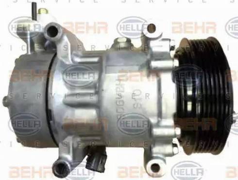 HELLA 8FK 351 316-041 - Компрессор кондиционера autospares.lv