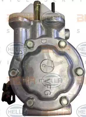 HELLA 8FK 351 316-041 - Компрессор кондиционера autospares.lv