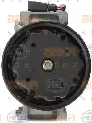 HELLA 8FK 351 316-831 - Компрессор кондиционера autospares.lv