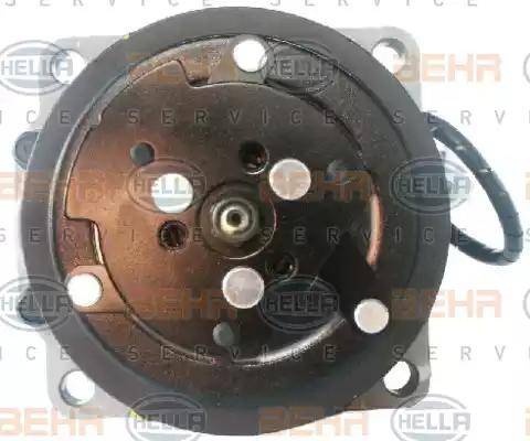 HELLA 8FK 351 316-821 - Компрессор кондиционера autospares.lv