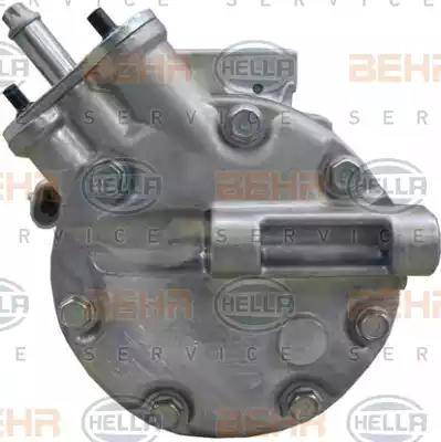 HELLA 8FK 351 316-251 - Компрессор кондиционера autospares.lv