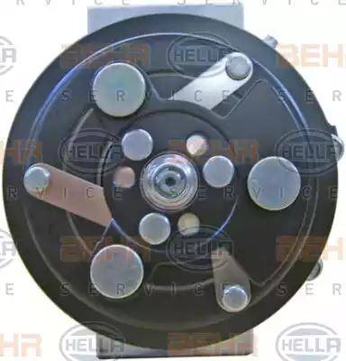 HELLA 8FK 351 316-251 - Компрессор кондиционера autospares.lv