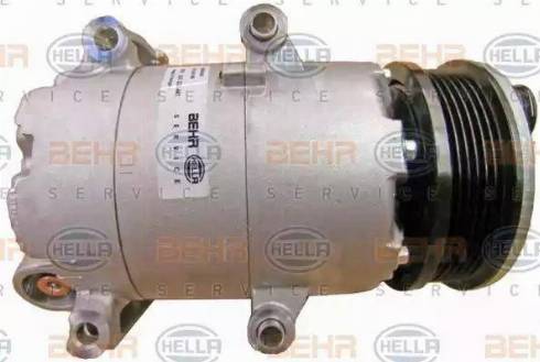 HELLA 8FK 351 334-441 - Компрессор кондиционера autospares.lv