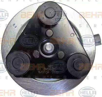 HELLA 8FK 351 334-071 - Компрессор кондиционера autospares.lv