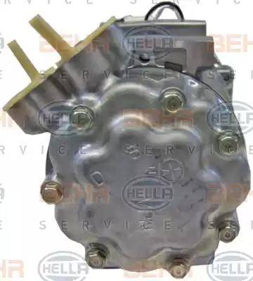 HELLA 8FK 351 334-181 - Компрессор кондиционера autospares.lv