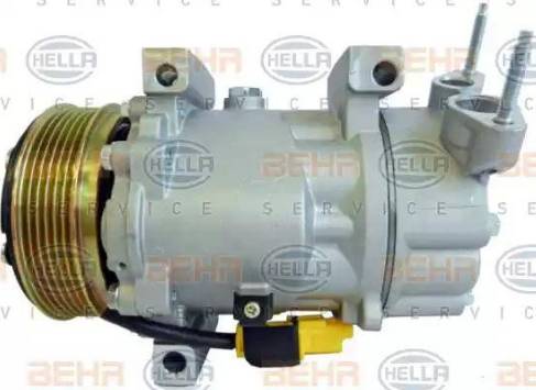 HELLA 8FK 351 322-901 - Компрессор кондиционера autospares.lv