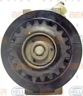 HELLA 8FK 351 322-421 - Компрессор кондиционера autospares.lv