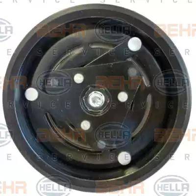 HELLA 8FK 351 322-561 - Компрессор кондиционера autospares.lv