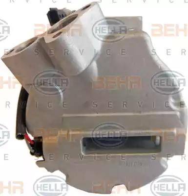 HELLA 8FK 351 322-661 - Компрессор кондиционера autospares.lv