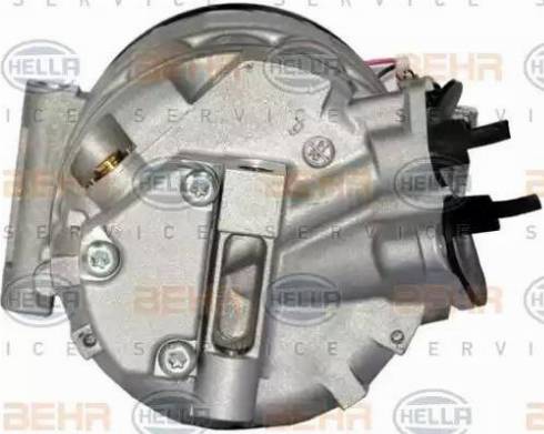 HELLA 8FK 351 322-041 - Компрессор кондиционера autospares.lv