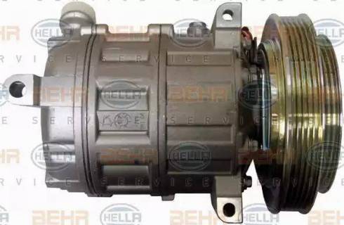 HELLA 8FK 351 322-071 - Компрессор кондиционера autospares.lv