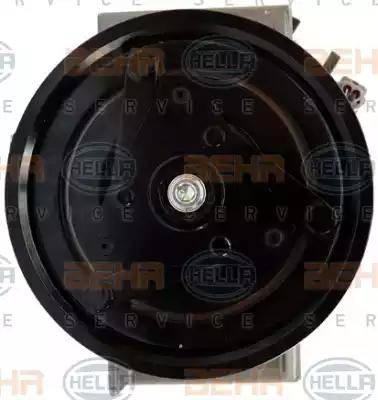 HELLA 8FK 351 322-151 - Компрессор кондиционера autospares.lv