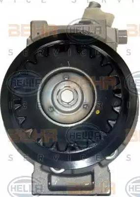 HELLA 8FK 351 322-121 - Компрессор кондиционера autospares.lv