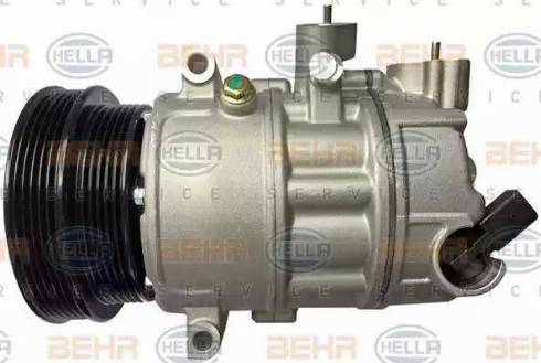 HELLA 8FK 351 322-841 - Компрессор кондиционера autospares.lv