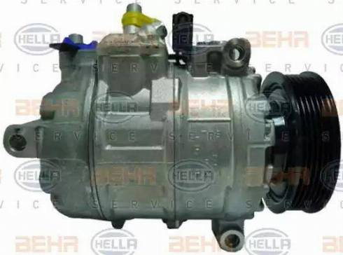 HELLA 8FK 351 322-311 - Компрессор кондиционера autospares.lv