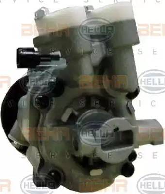 HELLA 8FK 351 322-211 - Компрессор кондиционера autospares.lv