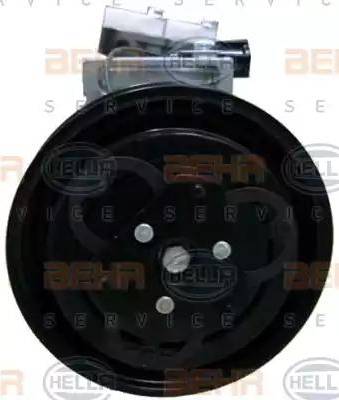 HELLA 8FK 351 322-211 - Компрессор кондиционера autospares.lv