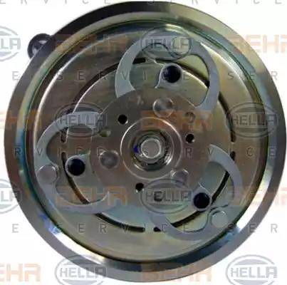 HELLA 8FK 351 322-231 - Компрессор кондиционера autospares.lv