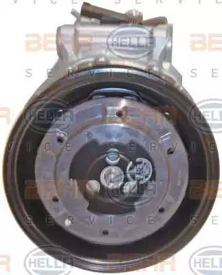 HELLA 8FK 351 322-761 - Компрессор кондиционера autospares.lv