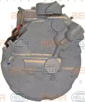 HELLA 8FK 351 322-761 - Компрессор кондиционера autospares.lv