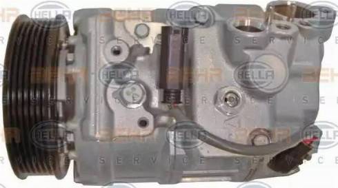 HELLA 8FK 351 322-761 - Компрессор кондиционера autospares.lv