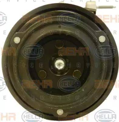 HELLA 8FK 351 273-941 - Компрессор кондиционера autospares.lv