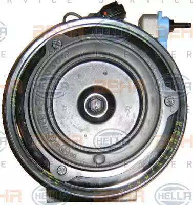 HELLA 8FK 351 273-441 - Компрессор кондиционера autospares.lv