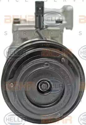 HELLA 8FK 351 273-451 - Компрессор кондиционера autospares.lv