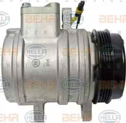 HELLA 8FK 351 273-401 - Компрессор кондиционера autospares.lv