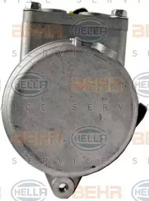 HELLA 8FK 351 273-401 - Компрессор кондиционера autospares.lv