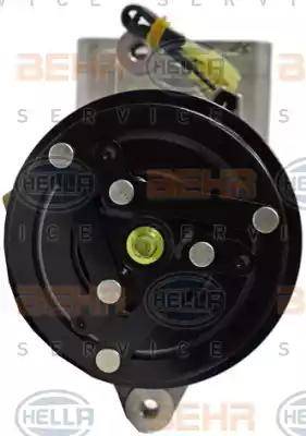 HELLA 8FK 351 273-401 - Компрессор кондиционера autospares.lv