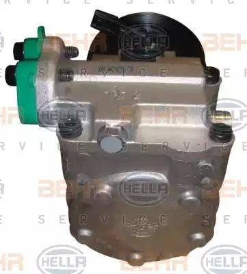 HELLA 8FK 351 273-161 - Компрессор кондиционера autospares.lv