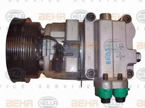 HELLA 8FK 351 273-161 - Компрессор кондиционера autospares.lv