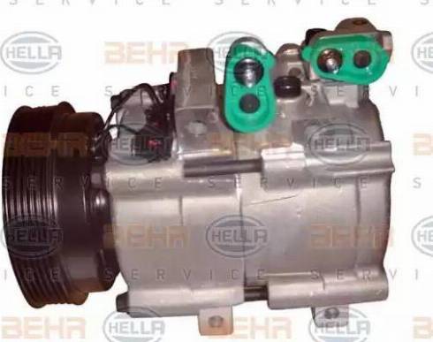 HELLA 8FK 351 273-131 - Компрессор кондиционера autospares.lv