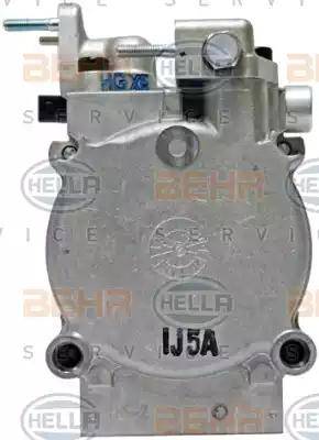 HELLA 8FK 351 273-241 - Компрессор кондиционера autospares.lv