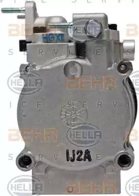 HELLA 8FK 351 273-231 - Компрессор кондиционера autospares.lv