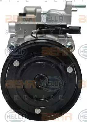 HELLA 8FK 351 273-231 - Компрессор кондиционера autospares.lv