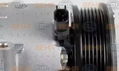 HELLA 8FK 351 272-441 - Компрессор кондиционера autospares.lv