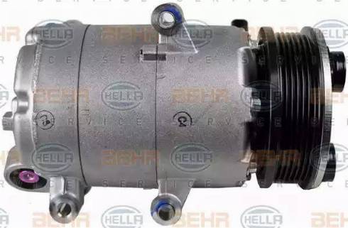 HELLA 8FK 351 272-411 - Компрессор кондиционера autospares.lv