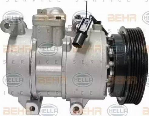 HELLA 8FK 351 272-091 - Компрессор кондиционера autospares.lv